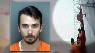 Video shows murder suspect escape from Florida jail in 26 seconds [upl. by Cymbre641]