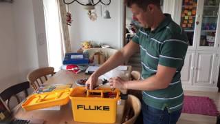 Fluke 1664FC Multi function electrical installation tester  unboxing electricians tools [upl. by Ishmael]