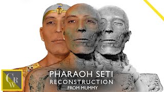 PHARAOH SETI I FACIAL RECONSTRUCTION FROM MUMMY [upl. by Nohcim]