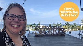 Secrets Vallarta Bay Adults Only All Inclusive Resort Tour [upl. by Kcired]