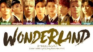 ATEEZ에이티즈 WONDERLAND Color Coded Lyrics EngRomHan가사 [upl. by Osrick]