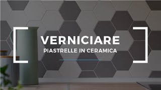 Verniciare piastrelle in ceramica [upl. by Rox513]