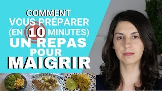 Comment vous préparer en 10 minutes un repas pour Maigrir [upl. by Etheline]