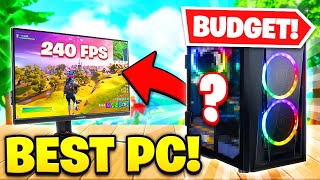 The BEST BUDGET Gaming PC To Buy For Fortnite HIGH FPS  Fortnite Tips amp Tricks [upl. by Durante]