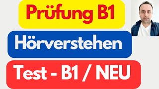 B1 Hören  Vollständige Modelltest Hörverstehen  Test B1  Lösungen sind am Ende des Videos  b1 [upl. by Sinnoda]