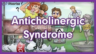 Anticholinergic Syndrome Mnemonic for Nursing Pharmacology NCLEX [upl. by Anny]