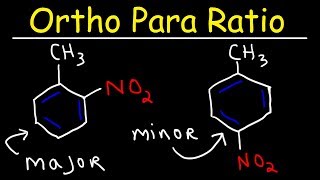 Ortho Para Ratio  Aromatic Nitration of Toluene [upl. by Ecaidnac]