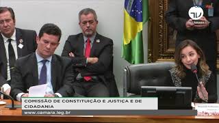 Deputado chama Moro de quotjuiz ladrãoquot e ministro vai embora da Câmara [upl. by Aiclef]