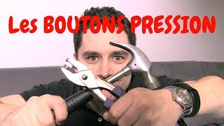 Comment utiliser les BOUTONSPRESSION [upl. by Latin]