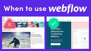 When You Should and Shouldn’t Use Webflow [upl. by Katuscha3]