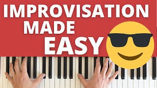 Piano Improvisation Is HARD  This Simple Technique Makes It Easier [upl. by Suoicserp]