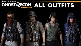 Ghost Recon Wildlands  All CustomizationOutfitsGears Full Showcase [upl. by Yrakcaz364]