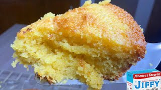 How To Make The Most Moist amp Sweet Cornbread Using Jiffy Mix  Recipe [upl. by Keeton480]