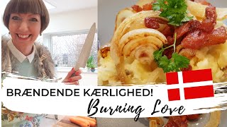 Danish Comfort Food Burning Love Brændende Kærlighed [upl. by Yrelle]