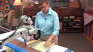 Quilting with QBOT  Appliqué amp Trapunto Techniques [upl. by Bridwell]