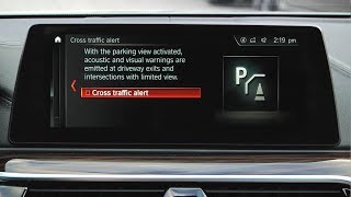 Cross Traffic Alert  BMW HowTo [upl. by Rikki]