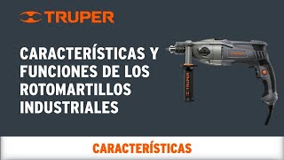 Características y funciones de los Rotomartillos Industriales TRUPER [upl. by Maryjane]