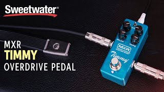 MXR Timmy Overdrive Mini Pedal Demo [upl. by Bj]