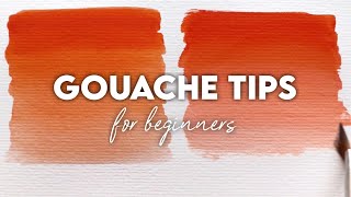 5 Beginner Gouache Mistakes and what to do instead [upl. by Hyacintha]