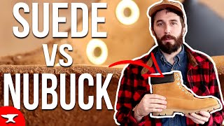 Nubuck vs Suede vs Rough Out Leather  EXPLAINED [upl. by Norrek908]