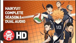 Haikyu Complete Season 1  Official Trailer [upl. by Funda702]