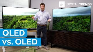 Samsung Q90 4K QLED TV vs LG C9 OLED TV [upl. by Lenra297]