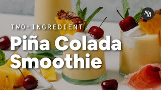 2Ingredient Piña Colada Smoothie  Minimalist Baker Recipes [upl. by Oilerua439]