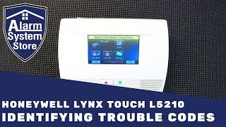 How To Clear Trouble Conditions On Honeywell Lynx L5210  AlarmSystemStore [upl. by Fante]