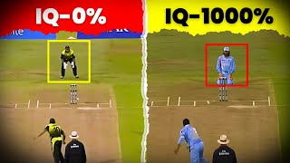 MS Dhoni High IQ Mastermind Moments  TFVCricket [upl. by Fuller]