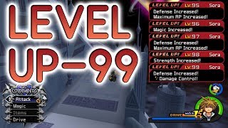 Best way to level up to 99 in Kingdom hearts 2 kh2fm [upl. by Arun555]