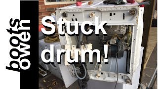 Zanussi drum wont turn total failure [upl. by Vitalis816]