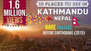 10 Things To Do In KathmanduNepal  Full HD 1080p Places to visit [upl. by Rajiv]