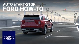 Auto StartStop  Ford HowTo  Ford [upl. by Athalie522]