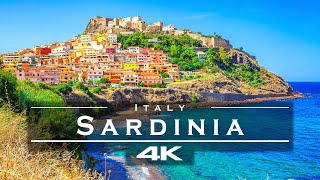 Sardinia Italy 🇮🇹  by drone 4K [upl. by Ravel894]