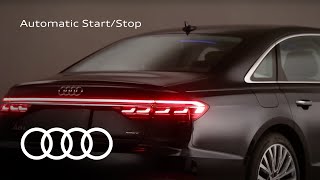 Audi Tech Tutorial Automatic StartStop [upl. by Wenona]