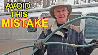 FOR NEWBIES RV Water Hose Essential Knowledge [upl. by Namdor674]