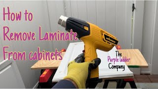 How to remove laminate from cabinets [upl. by Zoe515]