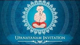 Exclusive Upanayanam Ceremony Invitation Video  Thread Ceremony Video Invitation  Invitercom [upl. by Enirahtac]