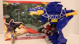 Deluxe Spino Zord Review Power Rangers Dino Super Charge [upl. by Judie301]