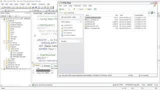 SQL Server Using Pass Through Queries [upl. by Eniamert328]