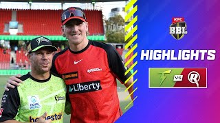 Sydney Thunder v Melbourne Renegades Match Highlights  BBL14 [upl. by Enyrb358]