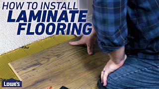 How to Install Laminate Flooring [upl. by Anelaj]