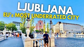 LJUBLJANA Travel Vlog  SLOVENIA [upl. by Jaye]