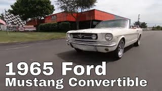 1965 Ford Mustang Convertible For Sale [upl. by Bremble428]