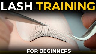 Beginners Lashing Guide Eyelash Extensions [upl. by Eyma]