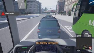 Symulator Autobusu 2017  Fernbus  Test Gry PC [upl. by Aitnas]