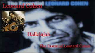 Leonard Cohen  Hallelujah Lyrics [upl. by Nylyak]