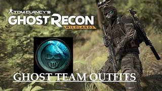 GHOST TEAM OUTFITS Ghost Recon Wildlands Outfit Customization [upl. by Holcman]