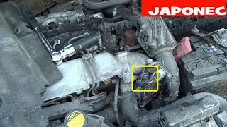 Toyota Corolla 20D4D Intake air temperature sensor replacement [upl. by Anelec852]