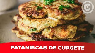 Receita de Pataniscas de Curgete em apenas 30 min [upl. by Eissert402]